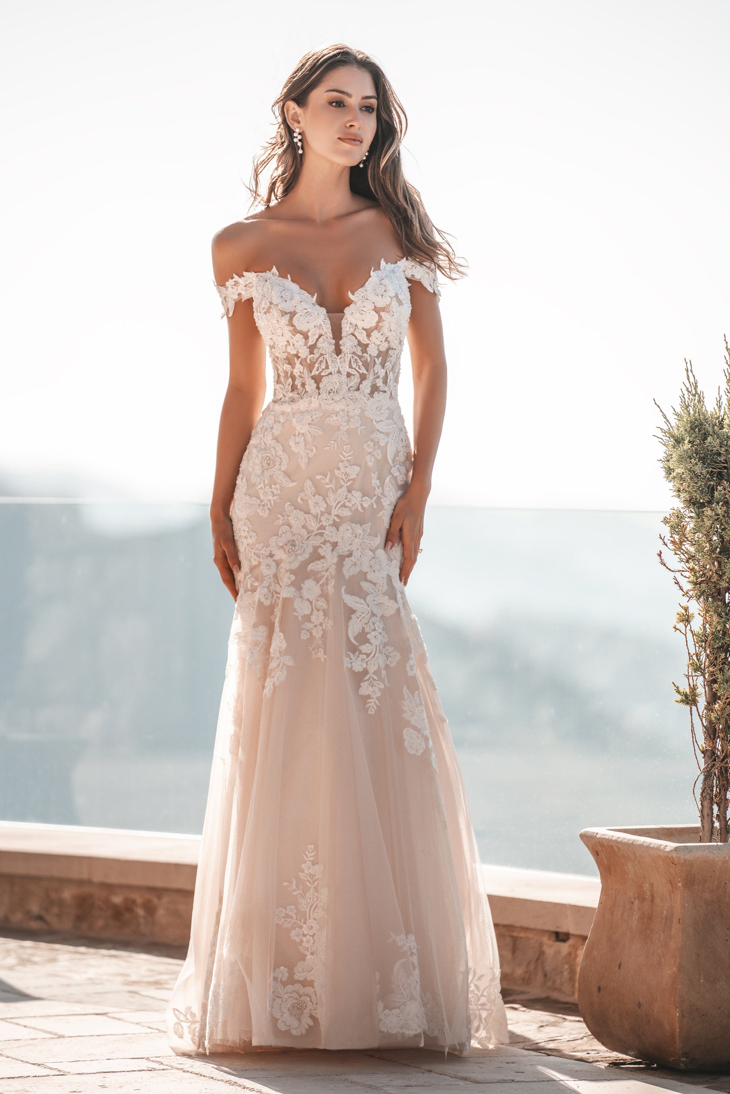 Allure Wedding Dress A1202 La Maison Bridal Boutique Ottawa Ontario
