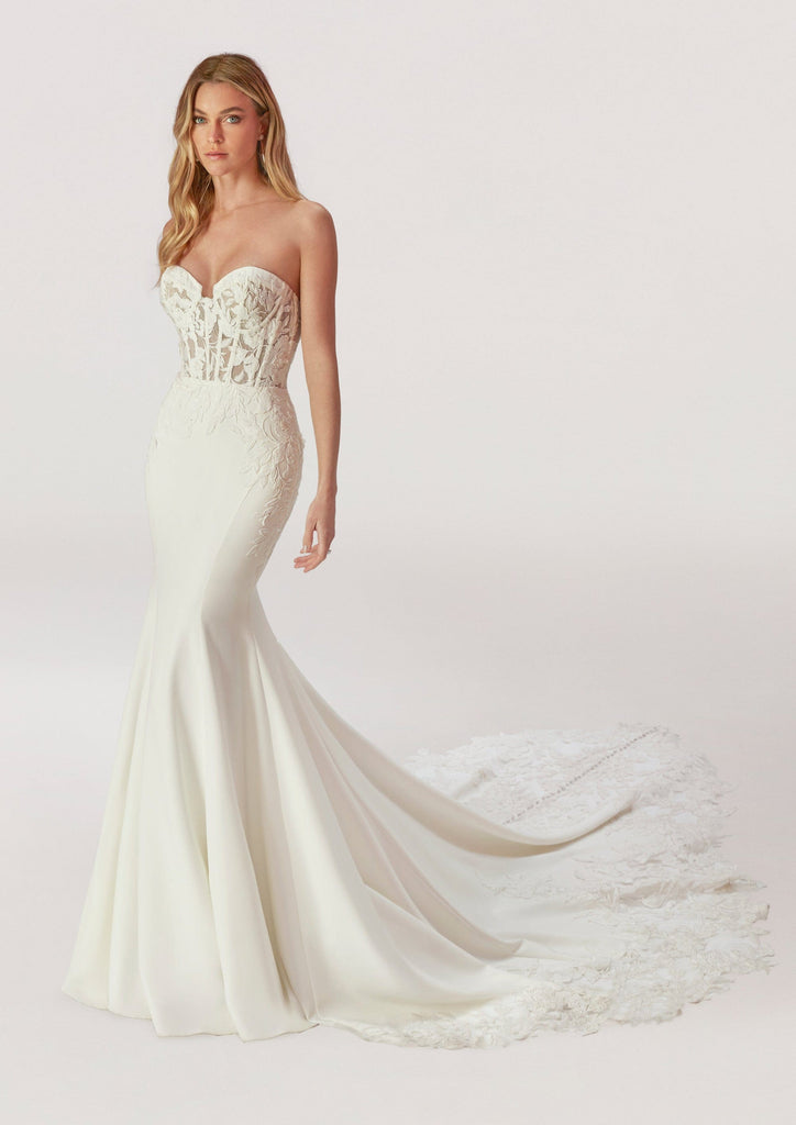 Allure Wedding Dress MJ1058 La Maison Bridal Boutique Ottawa Ontario