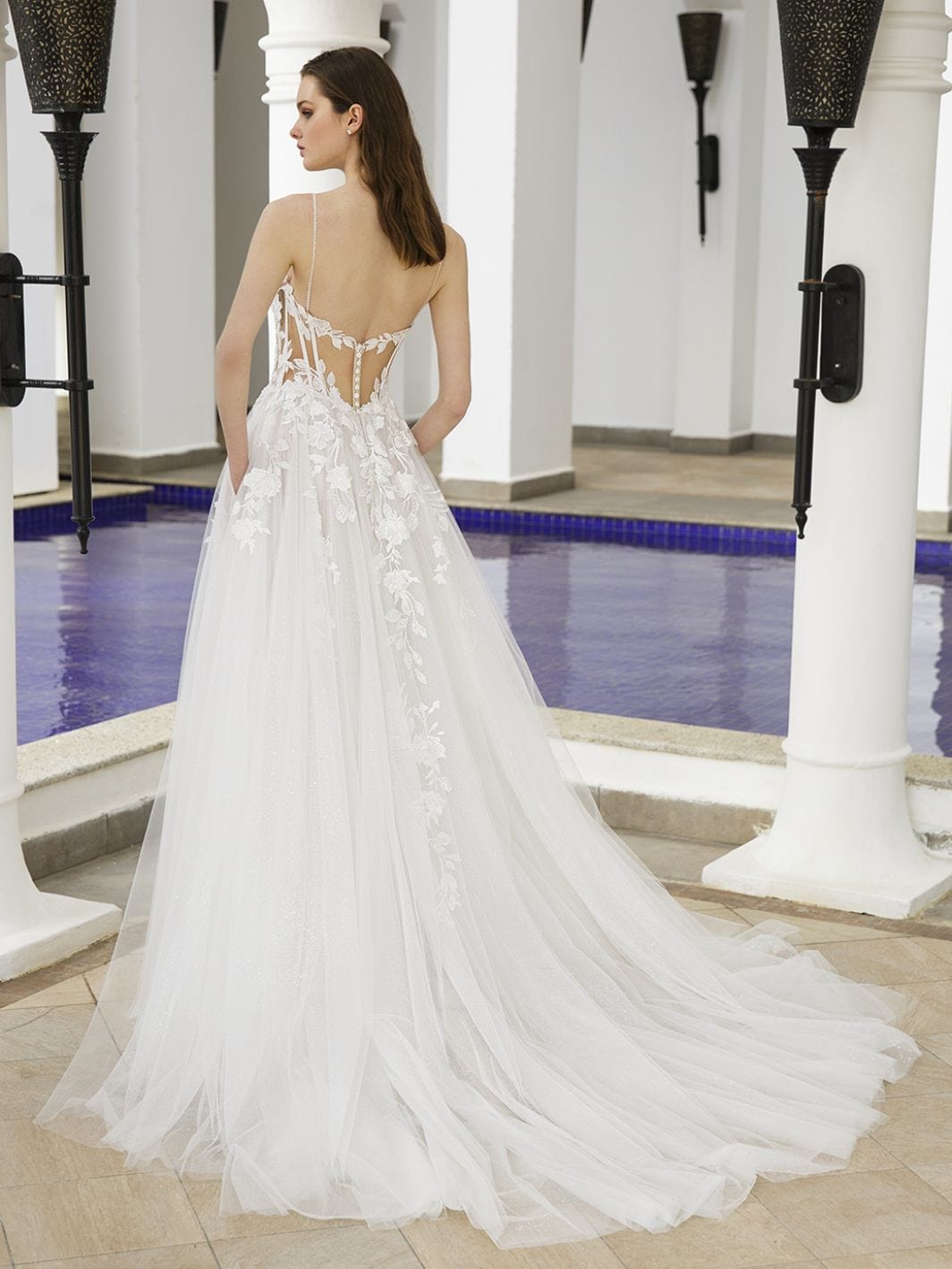 Blue by Enzoani Wedding Dress Reiko La Maison Bridal Boutique Ottawa Ontario