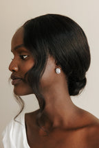 Chic Bridals Bridal Earrings EA-015 EA-015 La Maison Bridal Boutique Ottawa Ontario