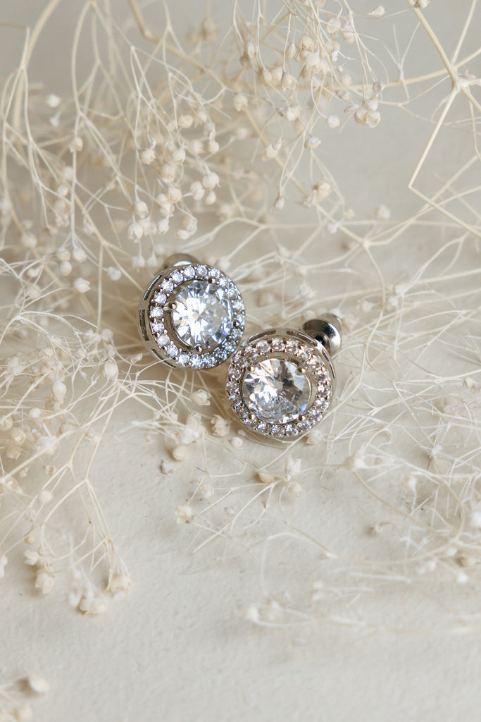 Chic Bridals Bridal Earrings EA-016 EA-016 La Maison Bridal Boutique Ottawa Ontario