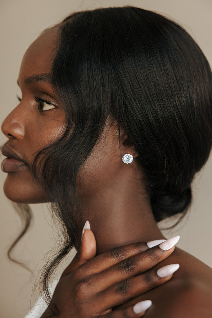 Chic Bridals Bridal Earrings EA-017 EA-017 La Maison Bridal Boutique Ottawa Ontario