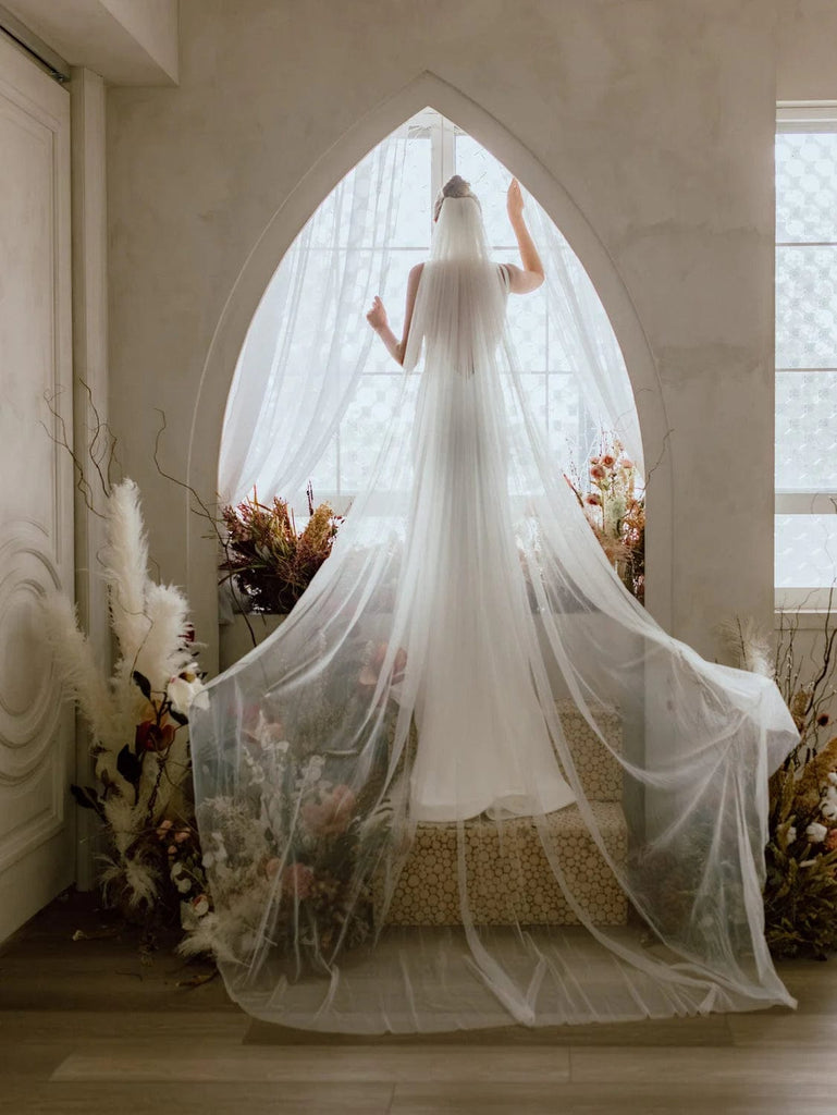 Chic Bridals Bridal Veils Plain Veil La Maison Bridal Boutique Ottawa Ontario