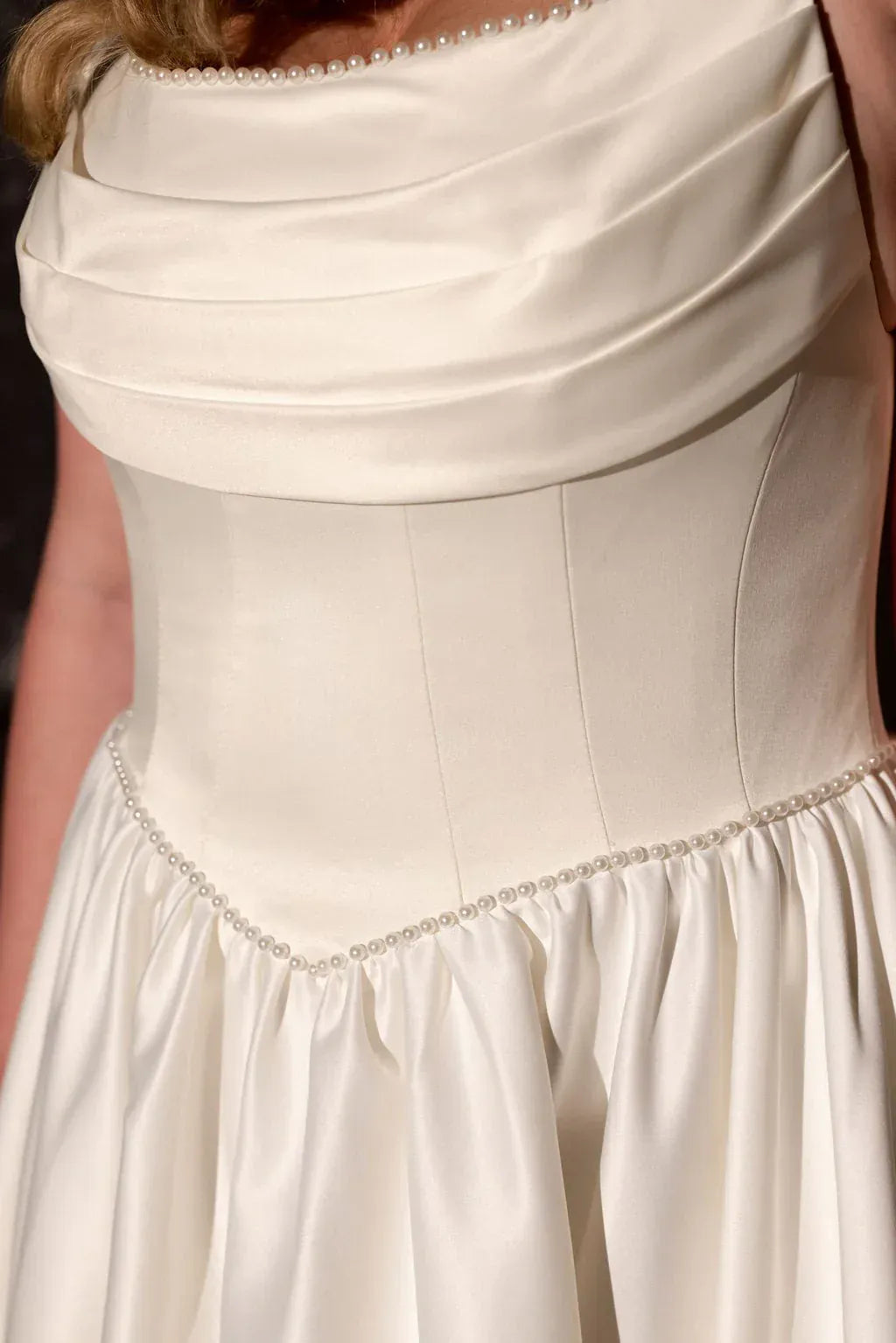 Chic Bridals Gemini with pearls Gemini with pearls La Maison Bridal Boutique Ottawa Ontario