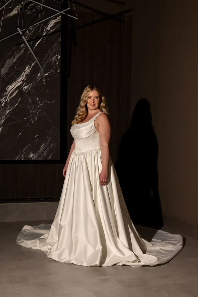 Chic Bridals Gemini with pearls Gemini with pearls La Maison Bridal Boutique Ottawa Ontario