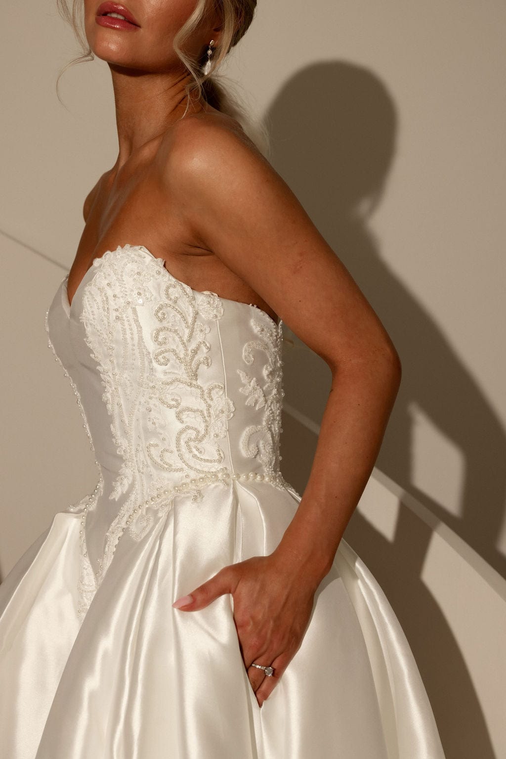Chic Bridals Wedding Dress Gaelle Gaelle La Maison Bridal Boutique Ottawa Ontario
