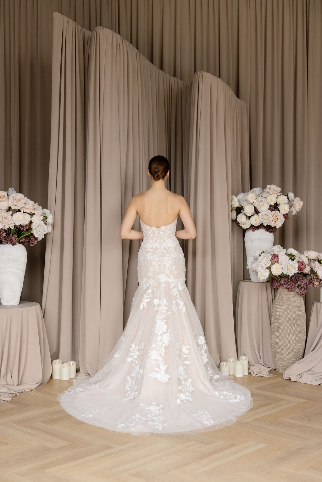 Chic Bridals Wedding Dress Geranium Geranium La Maison Bridal Boutique Ottawa Ontario