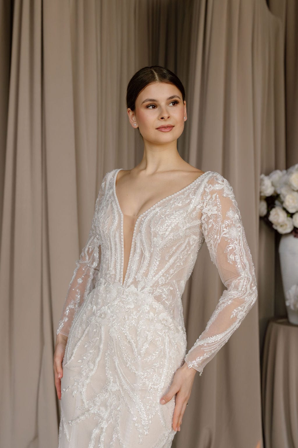 Chic Bridals Wedding Dress Giselle Giselle La Maison Bridal Boutique Ottawa Ontario