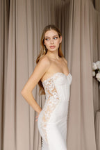 Chic Bridals Wedding Dress Gray Gray La Maison Bridal Boutique Ottawa Ontario