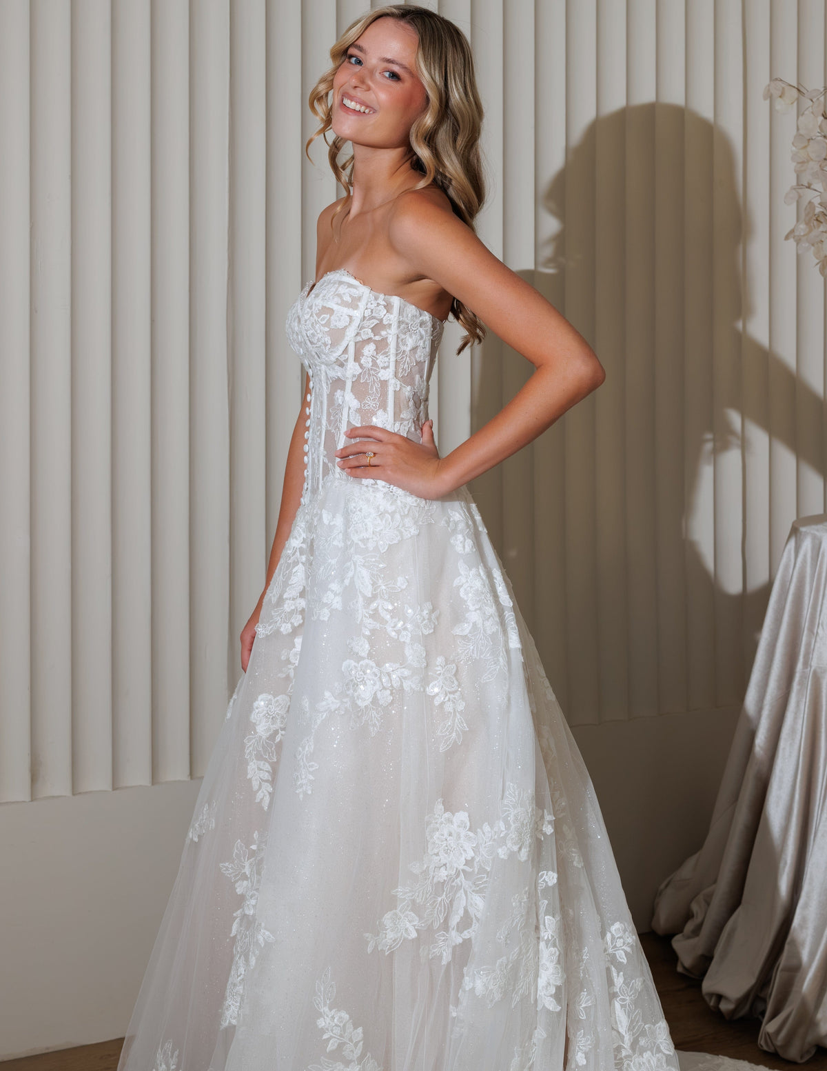 Chic Bridals Wedding Dress Hazelina Hazelina La Maison Bridal Boutique Ottawa Ontario
