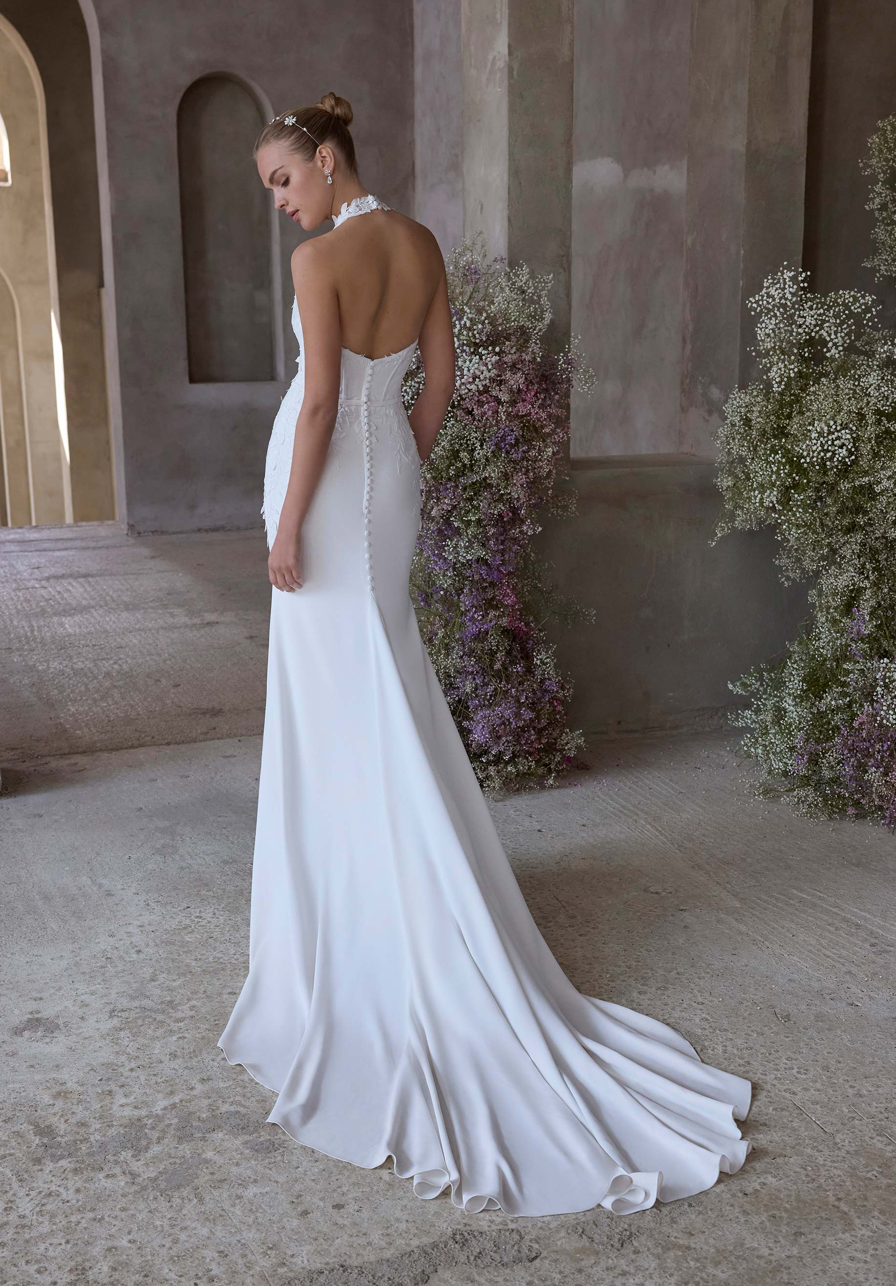 mori lee silver bridesmaid dress MGNY By Mori Lee 72704 main image 0
