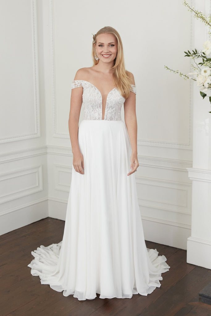 NEW* Sincerity Designer Wedding Gown - #44132 – Sugar & Spice