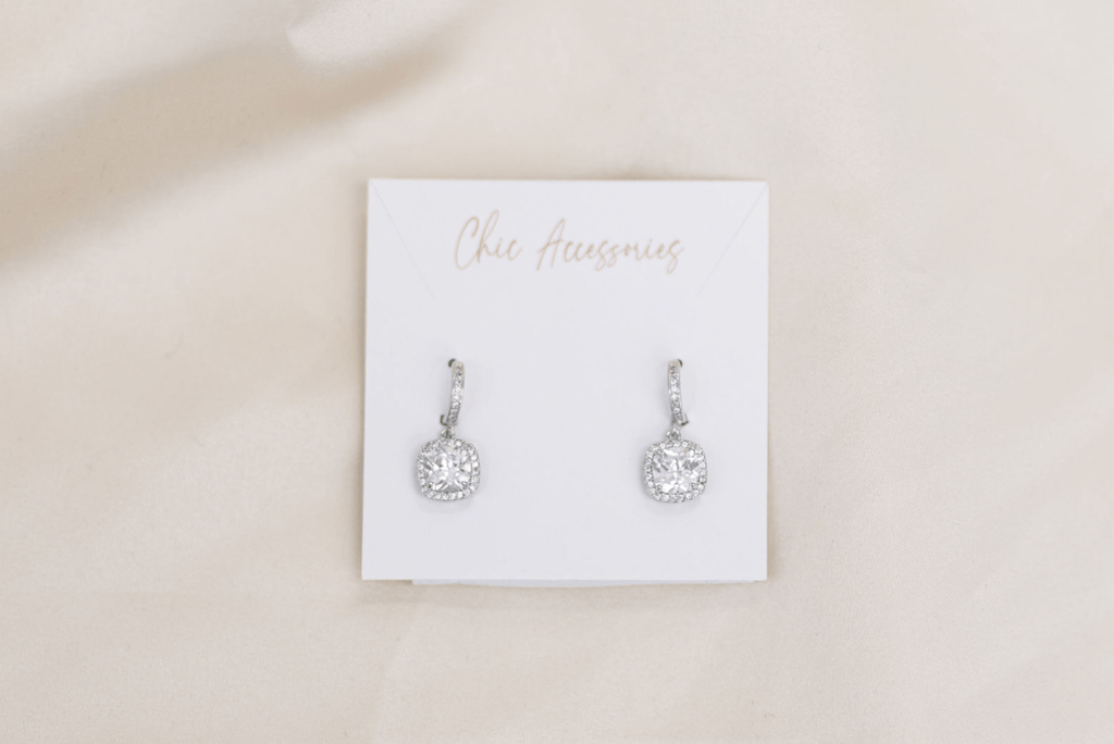 Chic Bridals Bridal Earrings EA-011 La Maison Bridal Boutique Ottawa Ontario
