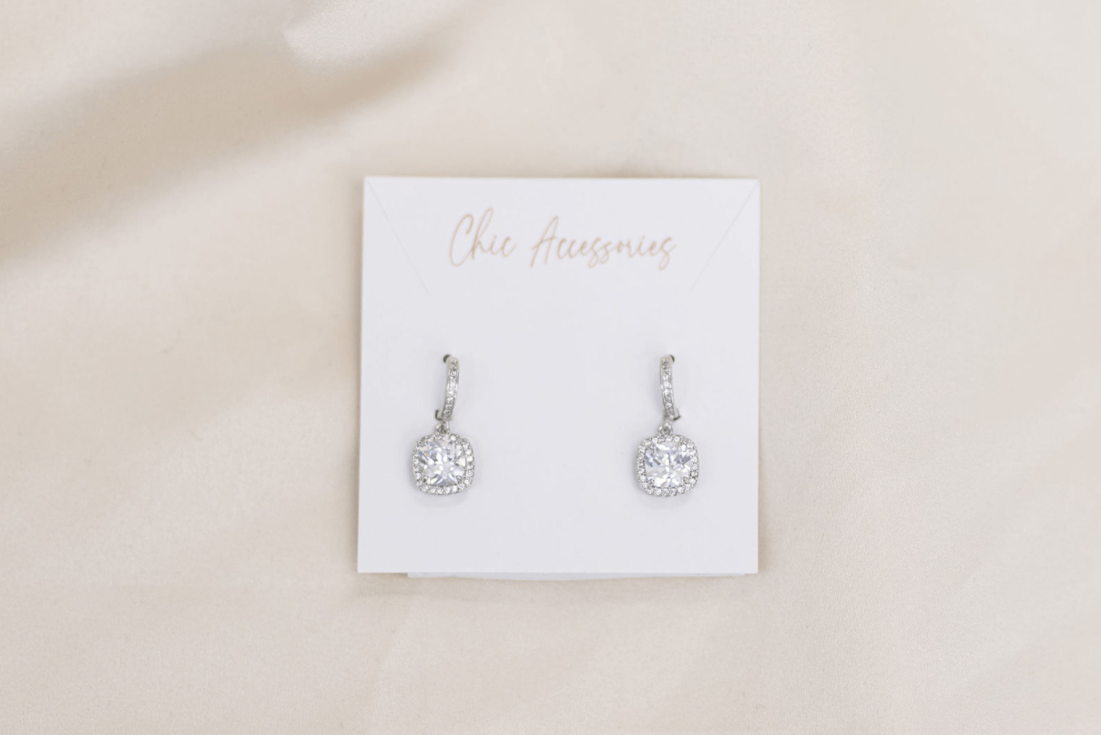 Chic Bridals Bridal Earrings EA-011 La Maison Bridal Boutique Ottawa Ontario