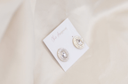 Chic Bridals Bridal Earrings EA-012 La Maison Bridal Boutique Ottawa Ontario