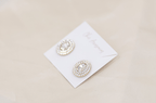 Chic Bridals Bridal Earrings EA-012 La Maison Bridal Boutique Ottawa Ontario