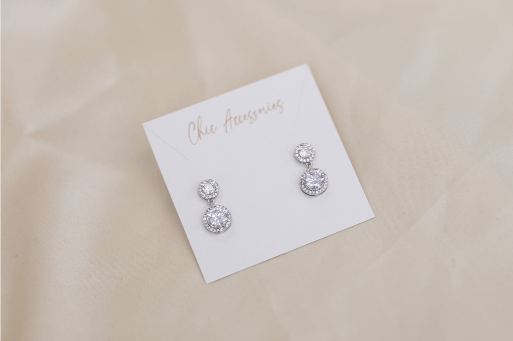 Chic Bridals Bridal Earrings EA-021 La Maison Bridal Boutique Ottawa Ontario