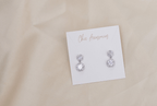 Chic Bridals Bridal Earrings EA-021 La Maison Bridal Boutique Ottawa Ontario