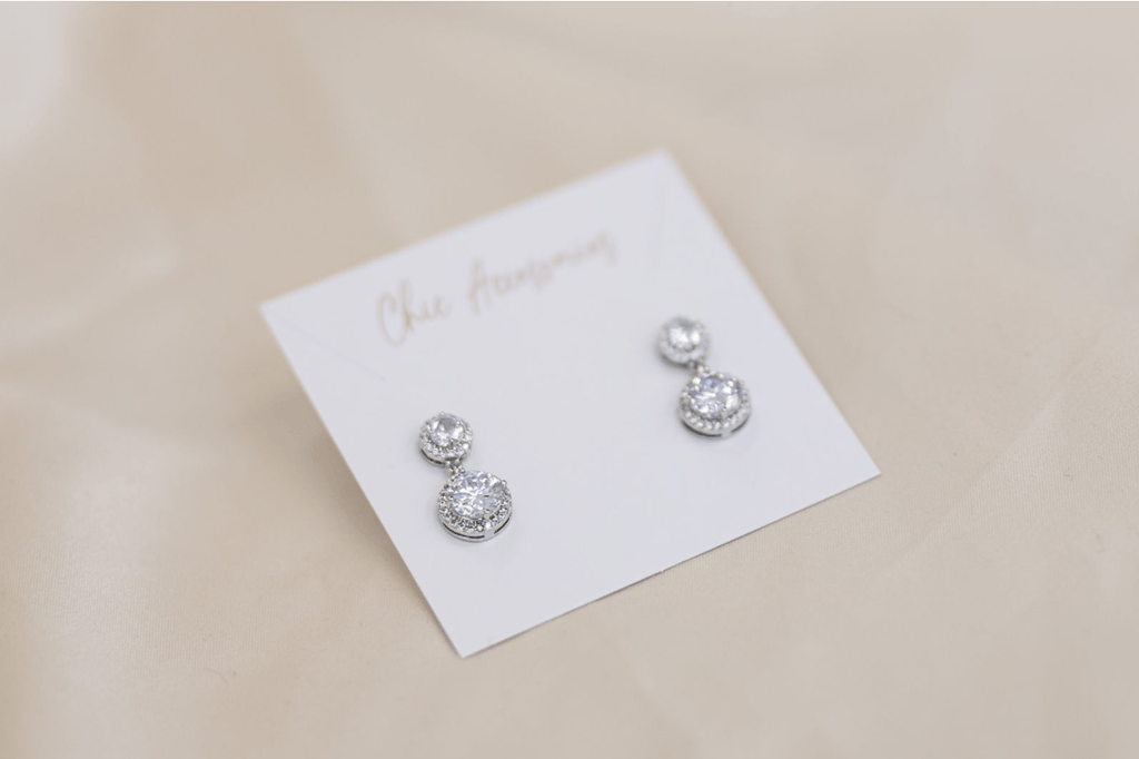 Chic Bridals Bridal Earrings EA-021 La Maison Bridal Boutique Ottawa Ontario