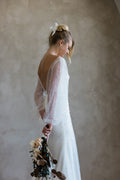 Chic Bridals Bridal Veils Pearl overlay La Maison Bridal Boutique Ottawa Ontario