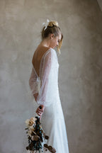 Chic Bridals Bridal Veils Pearl overlay La Maison Bridal Boutique Ottawa Ontario