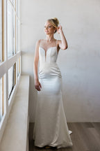 Chic Bridals Bridal Veils Pearl overlay La Maison Bridal Boutique Ottawa Ontario