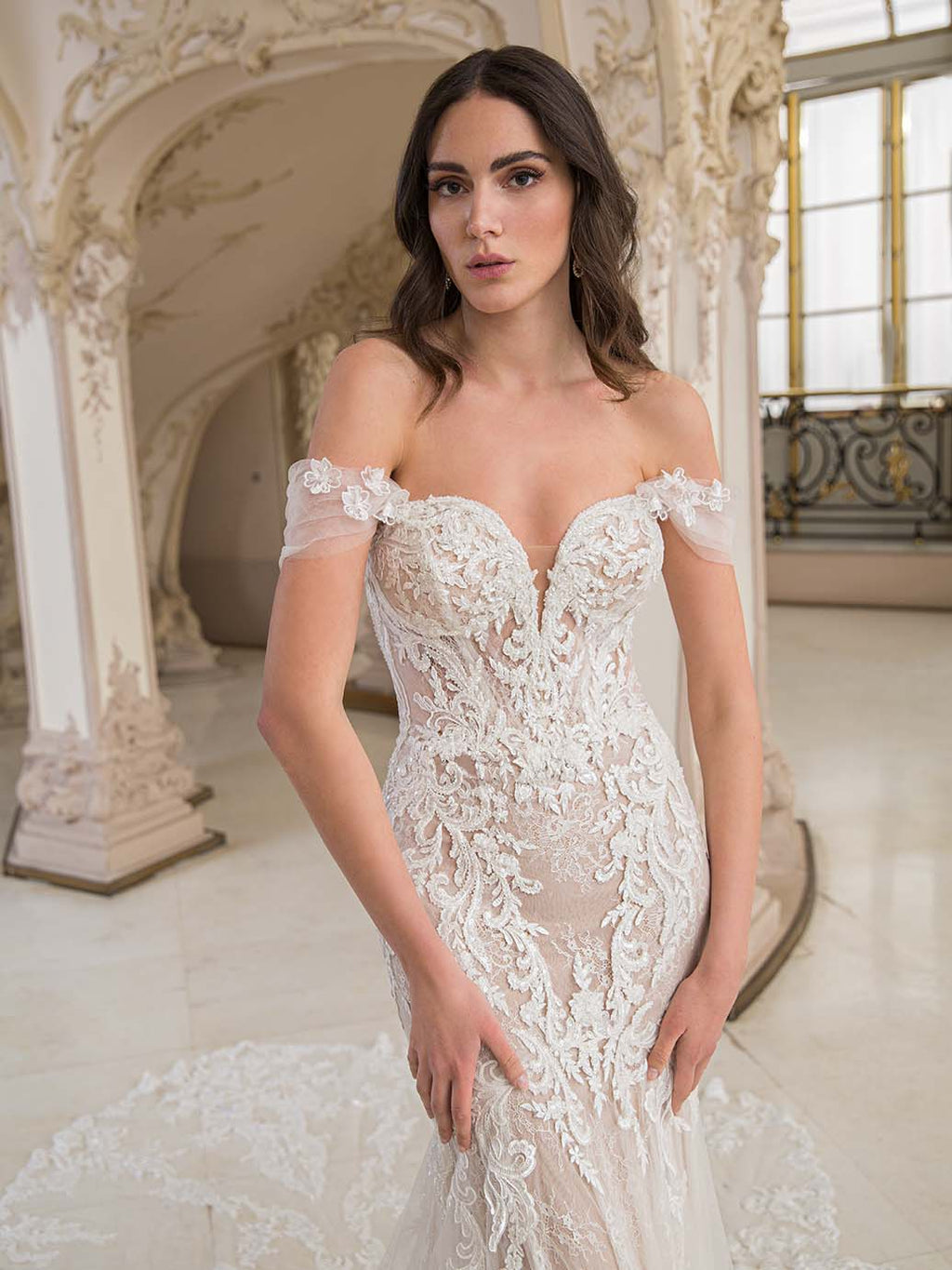 Elysee Wedding Dress CLÉOPÂTRE La Maison Bridal Boutique Ottawa Ontario