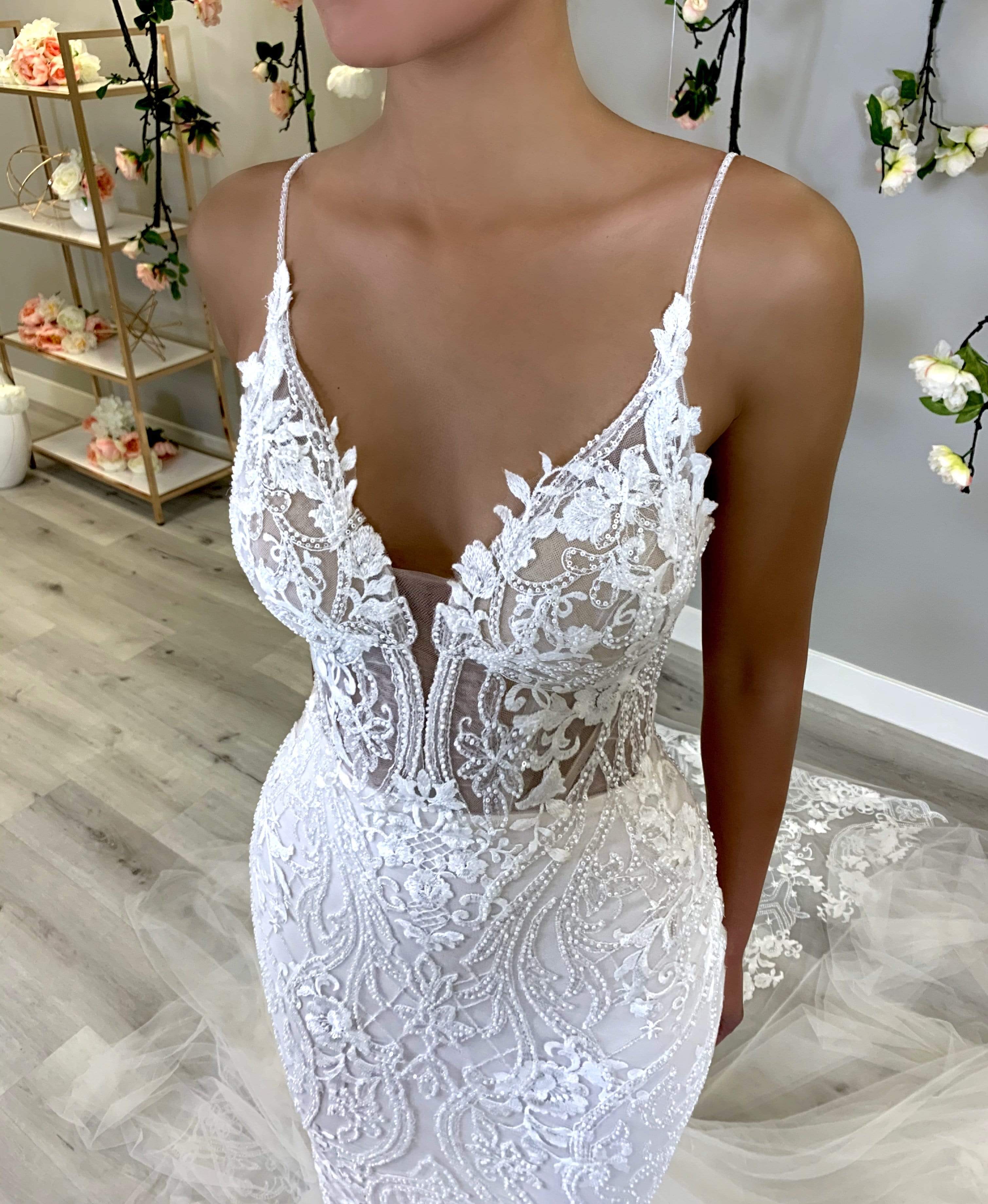 Paisley Wedding Dress Designed by Enzoani Now Available at La Maison Bridal  Boutique